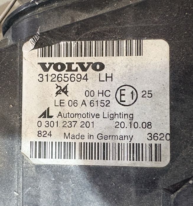 Volvo v50 face Фарове