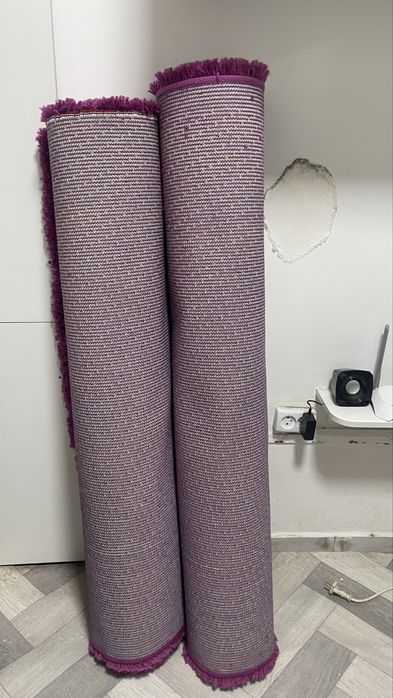 Ковер травка цвет фуксия