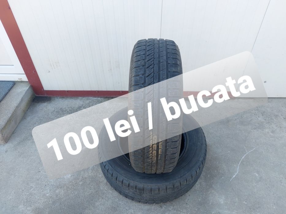 100 lei bucata! Doua anvelope M+S 215 60 16 Bridgestone