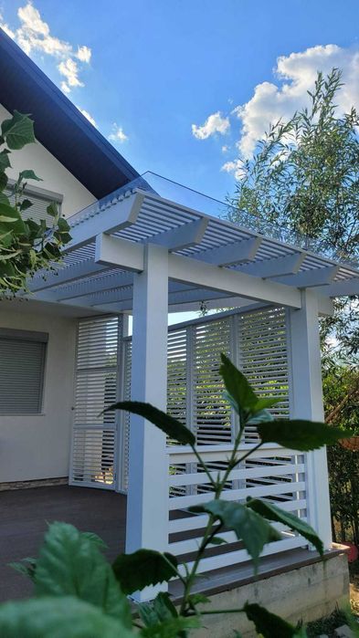 Policarbonat Compact Aspect de Sticlã pt. Terase Pergole Copertine