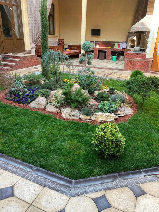 Archa kesish gazon lanshaf qilish xizmati bor