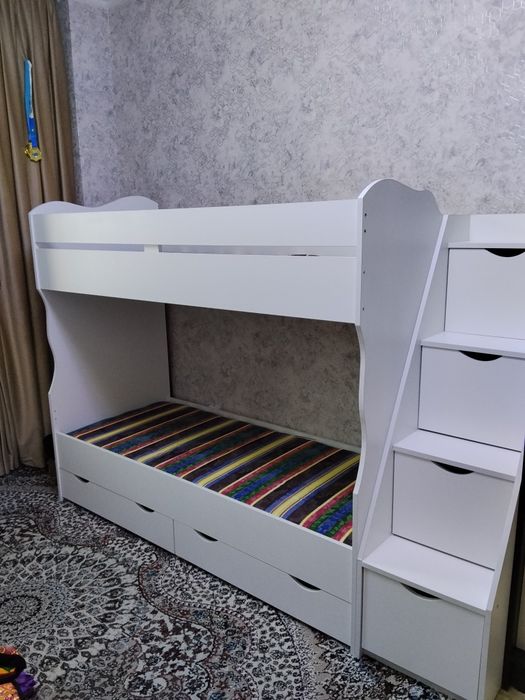 Детский кровать двухъярусная
