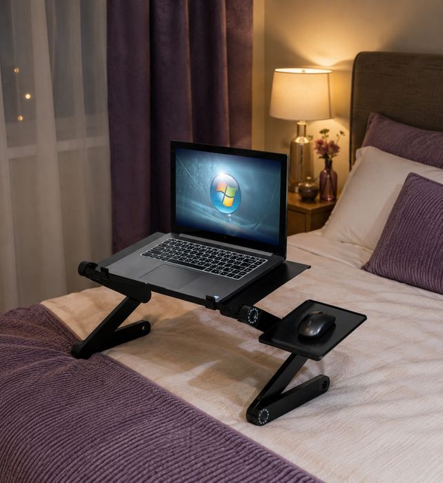 Masa laptop multifunctionala, reglabila