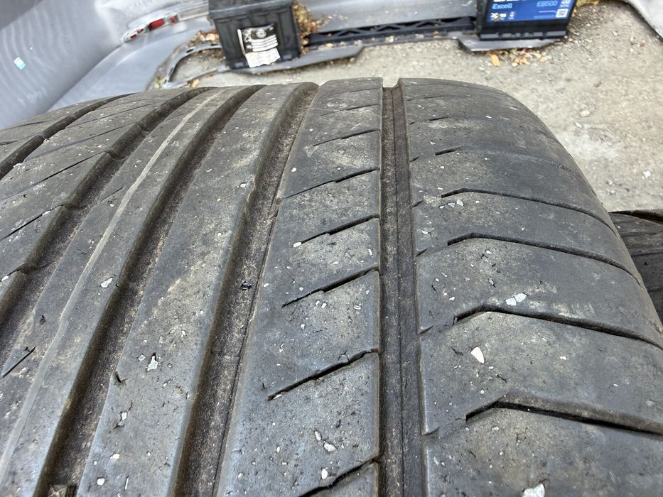 4бр. Летни Спорт-Пакет Гуми С Борд *MO* 285/35ZR/21 и 255/40ZR/21 -CONTINENTAL- DOT:0424+4722- 7.2мм+5.5мм.