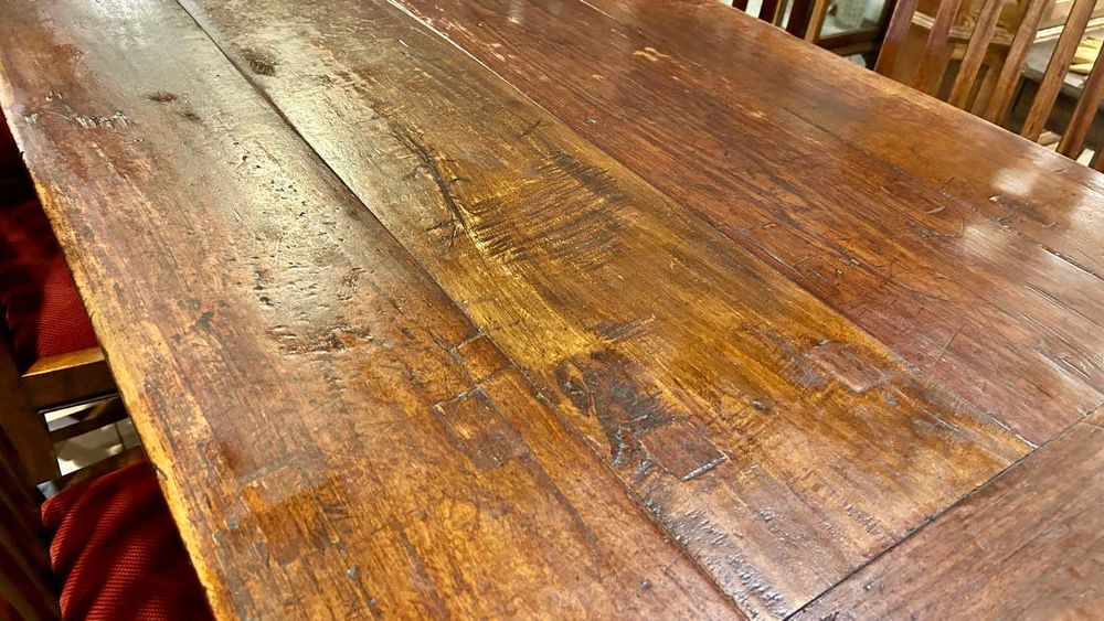 Маса + 6 стола Тик Холандия