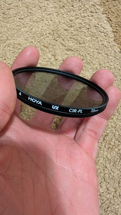Filtru polarizare circulară 72mm