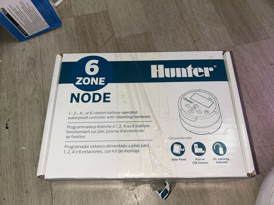 Автономный контроллер Hunter NODE-600 + 6 DC соленоидов (Комплект)