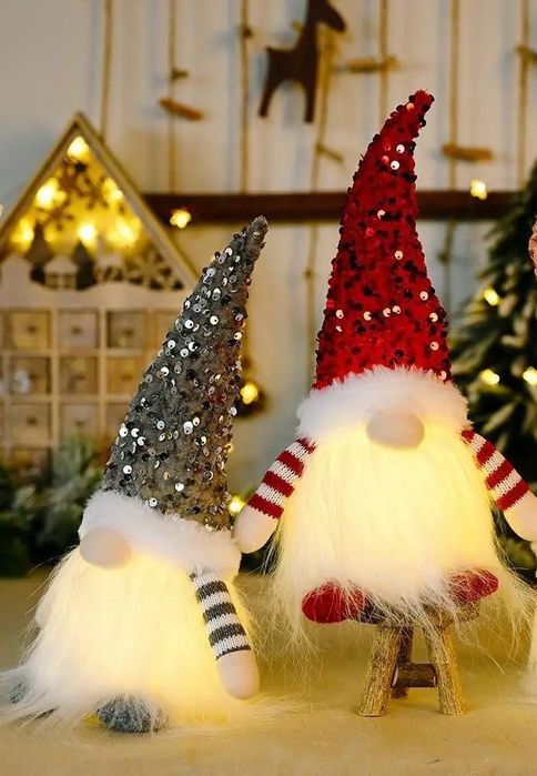 Светящийся гномик, ночник!