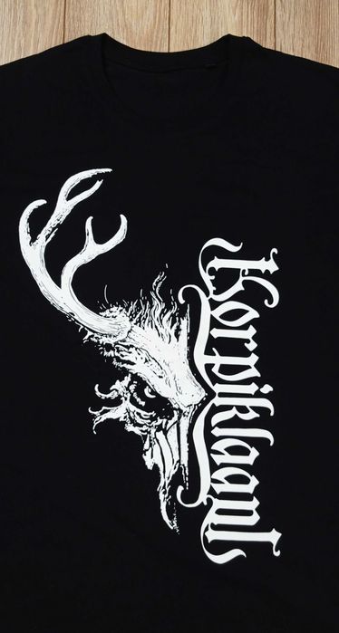 ЧИСТО НОВА! Тениска Korpiklaani - Skull, размер M