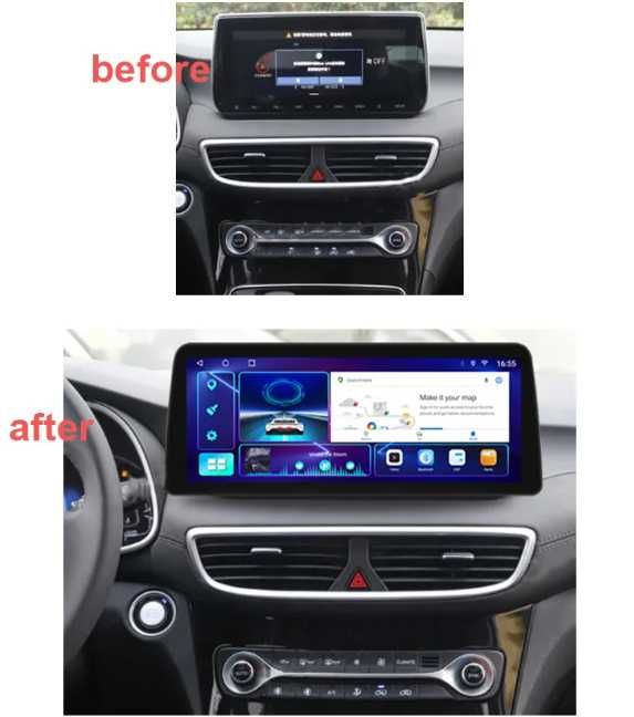 HYUNDAI TUCSON 2019 9" Андроид Навигация, 9553