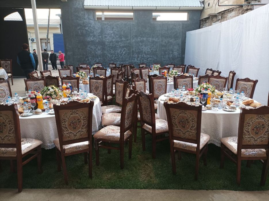 24/7 stol stul prokat qozon ochoq samovor naves zontik xar xil turdagi