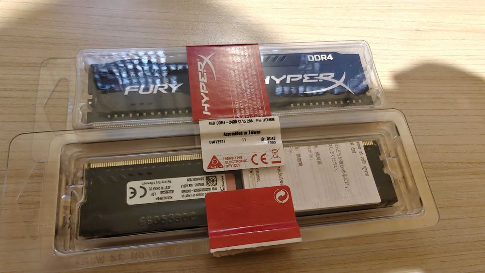 RAM памет HYPERX fury DDR4 8GB