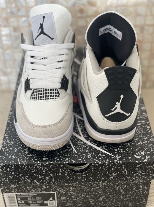 Jordan 4 Retro Military Black Air Nike Max 1 Midnight Navy Oreo White