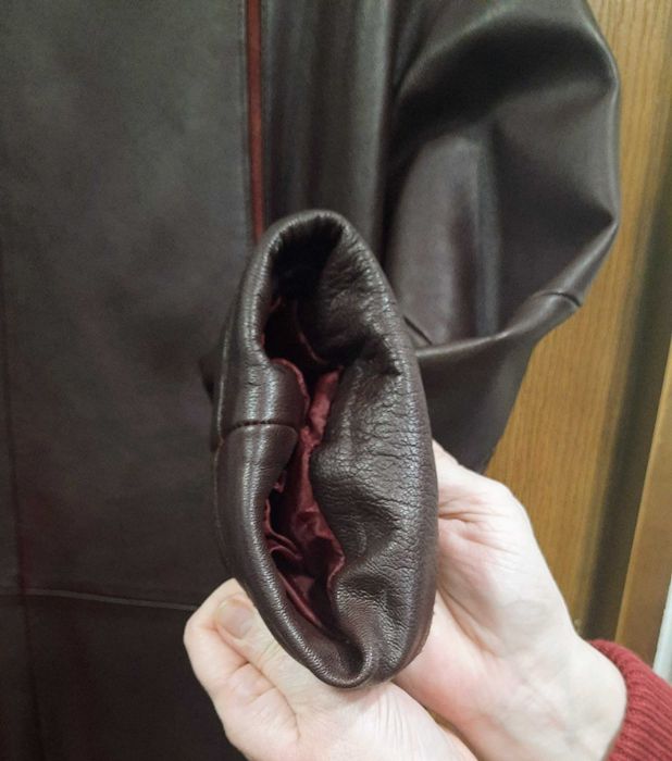 Haină damă din piele naturală