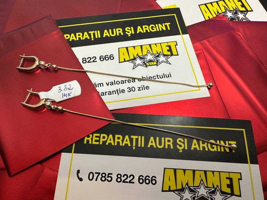 CERCEI AUR 14K 3.32GR (cdc)