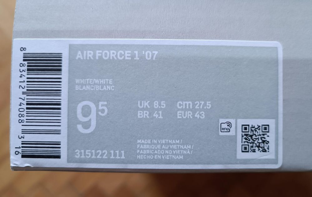 Air force 1 low triple white