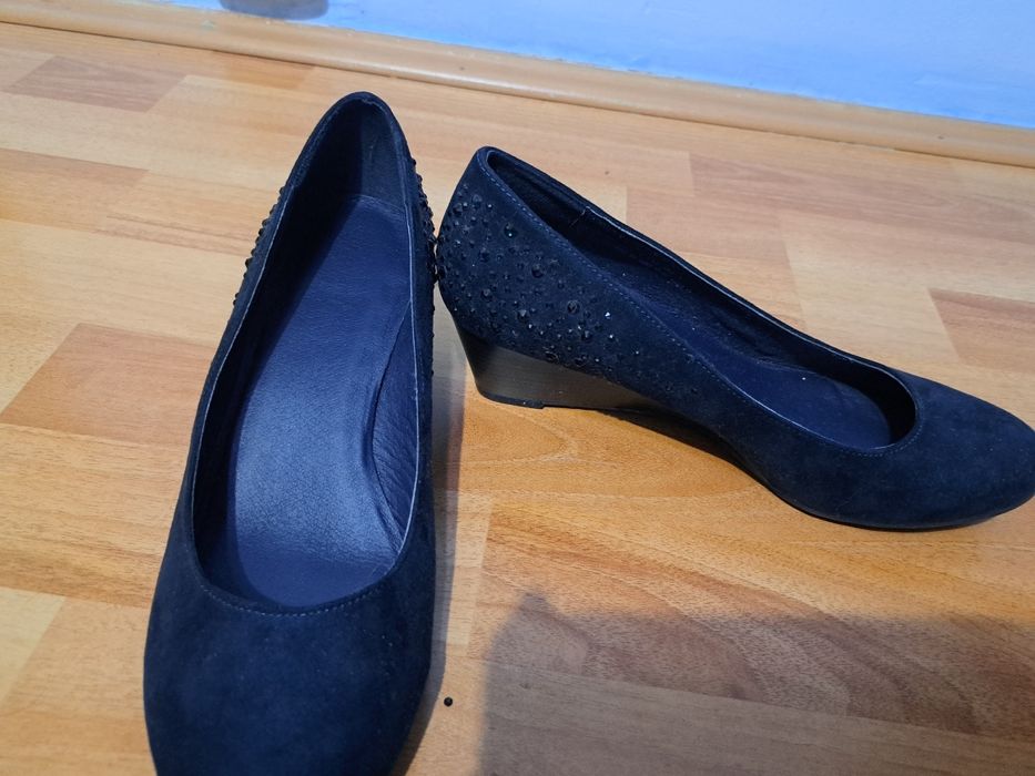 Pantofi damă albastru închis