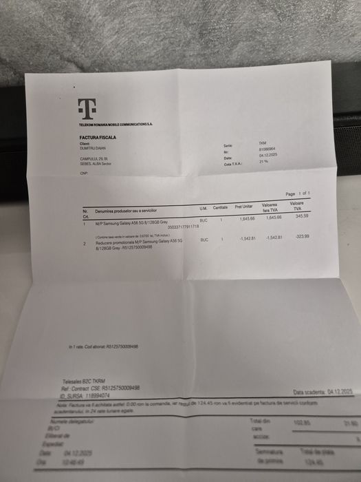 Galaxy A56 5G SIGILAT