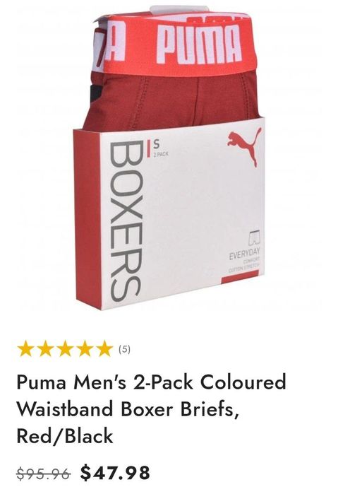 Боксеры Puma мужские новые