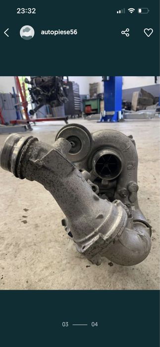 Turbina turbine bi-turbo Mercedes C class 2.2 euro 5 piese dezmembrari