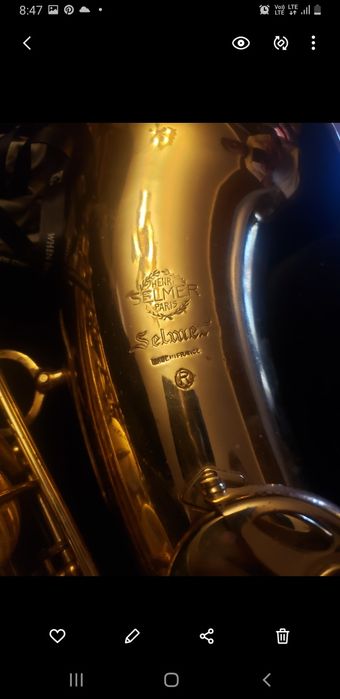 Saxofon selmer tenor