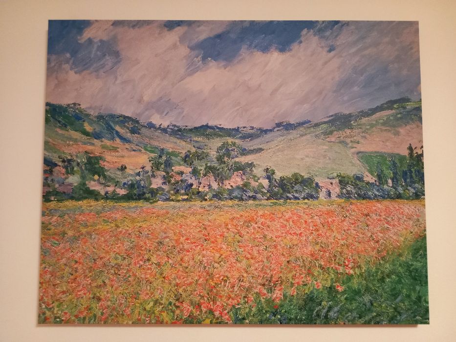 Tablou/Monet/Campul de mac langa Giverny/60cmx75cm