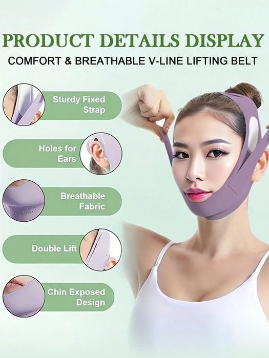 Bandaj reutilizabil pentru lifting facial