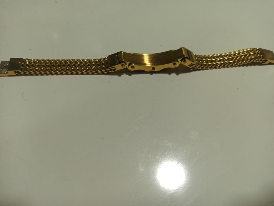 Новый шикарный мужской браслет от давления с цирконием