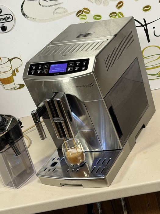 Кафемашина кафе автомат delonghi Primadonna S evo BLUETOOTH с гаранция