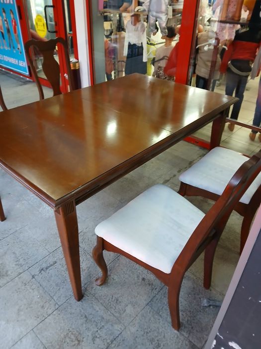 Винтидж комплект маса  и столове