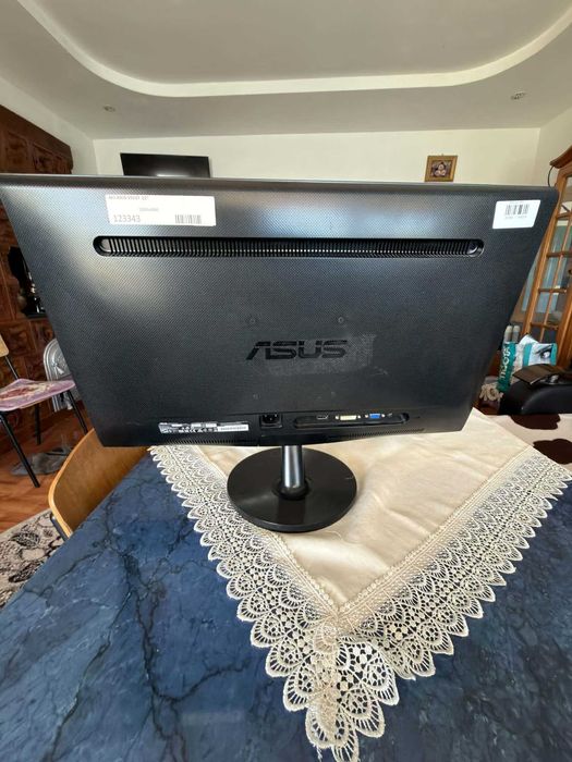 Monitor ASUS 23.6", Wide, Full HD, DVI, HDMI, VGA, Negru, VS247