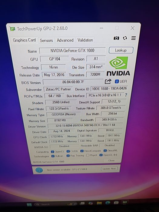 Pc Gaming AMD Ryzen 7 3700 x /placa video Zotac 1080 8 gb