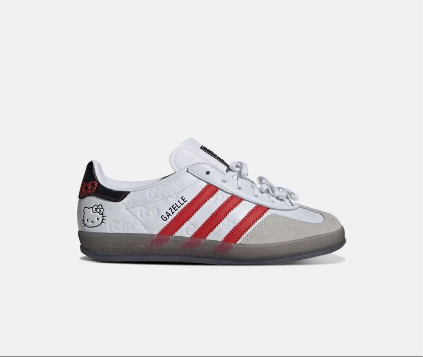 Adidas Gazelle Hello Kitty / Кроссовки женские с хеллу китти