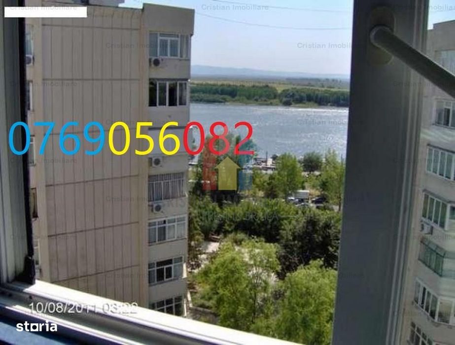 Vedere la Dunare ULTRACENTRAL  3 cam, 73mp zona Calarasilor