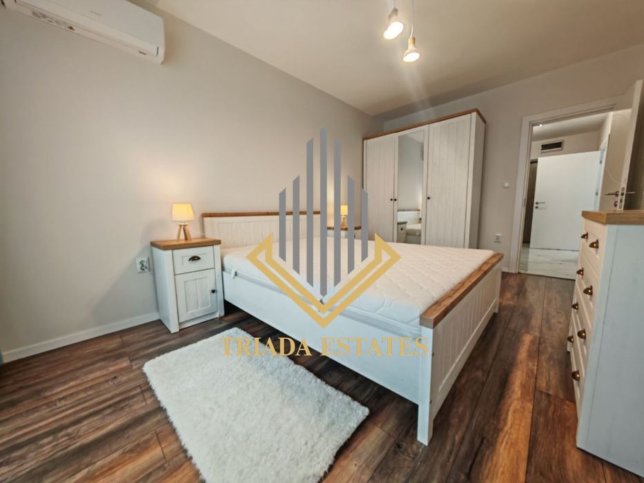 Модерен двустаен апартамент под наем в центъра на Бургас. Сграда Инфи