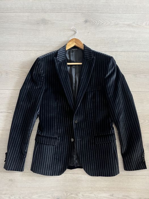 Sacou John Richmond bleumarin catifea – elegant / luxury