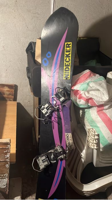 Placa snowboard marca nideker