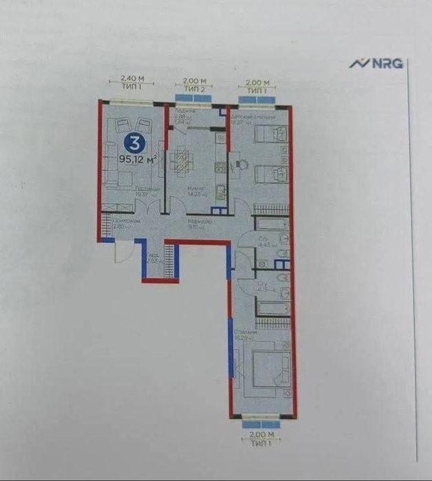 ЖК NRG Maftun Makon 3х комн, 99м2 ‼️парк Новый Узбекскистан