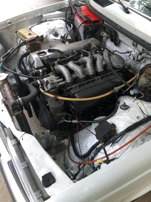 Легендарный мерседес с прицепом