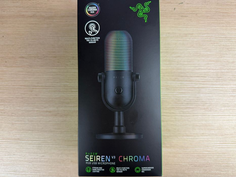 Microfon RAZER SEIREN V3 CHROMA, nou, fullbox