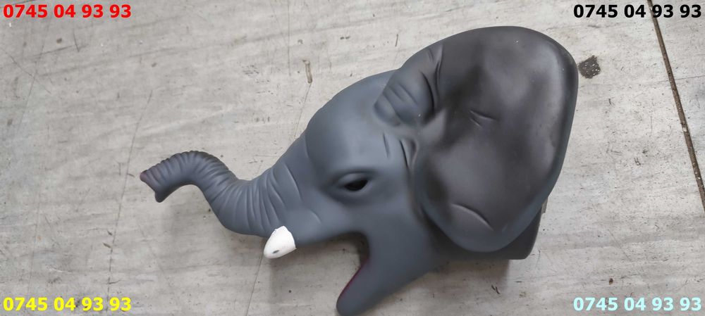 jucarie cap de elefant silicon