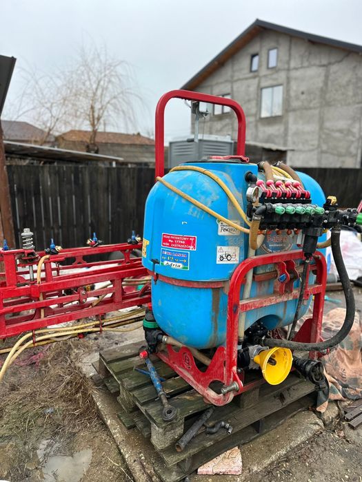 Met erbicidat 400l Biardzki rampi 12 m cu balansoar