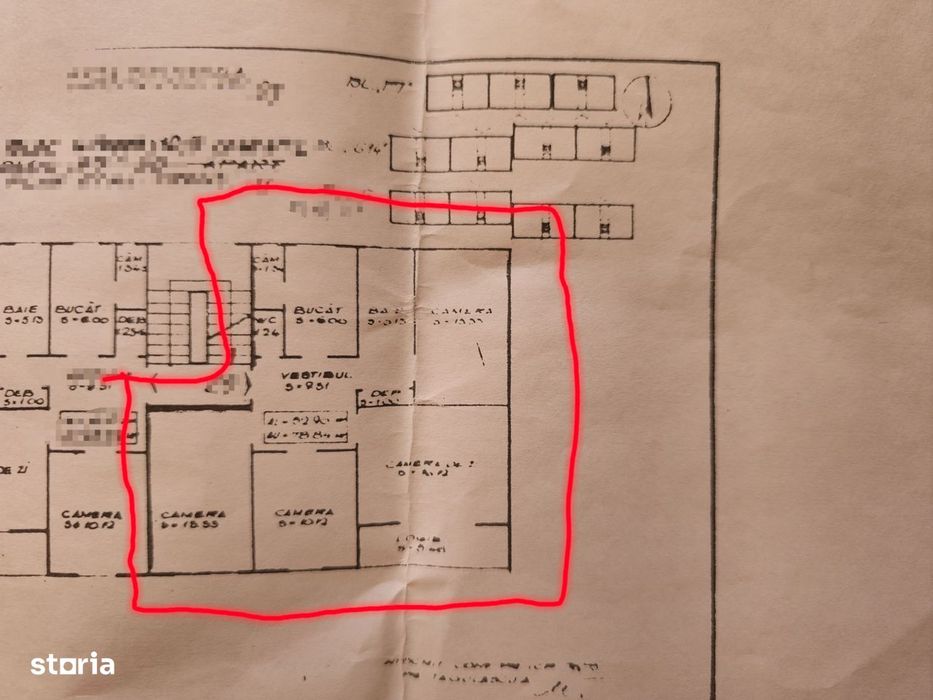 0% Comision | Apartament 4 camere, decomandat, etaj 3 din 4, Manastur