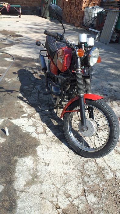 Ява 350 6v двигатель, 12v зажигания