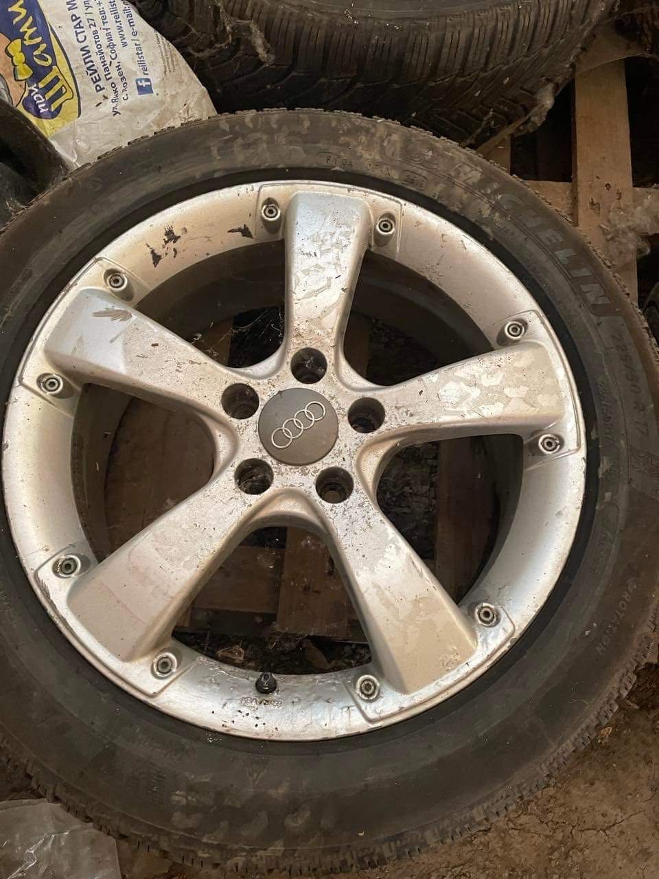Зимни гуми с джанти 17” с. Лозен • OLX.bg