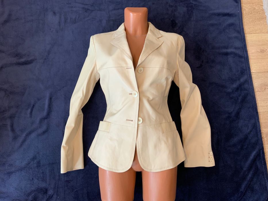 Jil Sander-оригинално кожено сако,яке 36 с