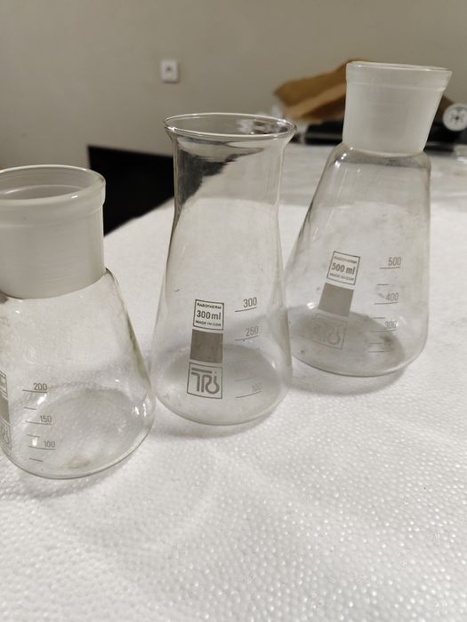 Колбы. Воронки стеклянный