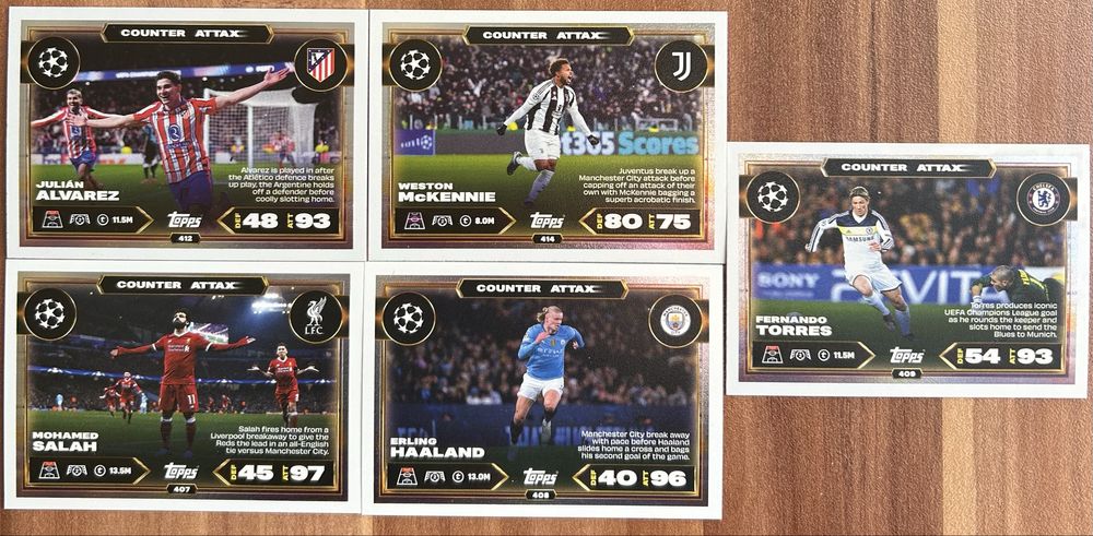 Match Attax 25/26 карти за размяна