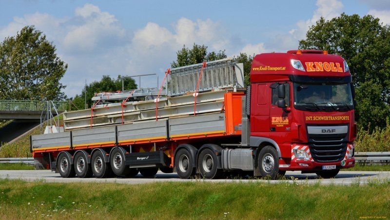 Фура и Шаланда грузоперевозкии