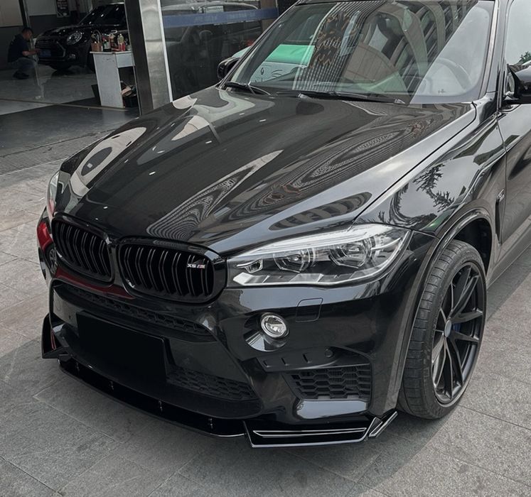 Lip Prelungire buza bara fata BMW X5M X6M F85 F86 tip Maxton